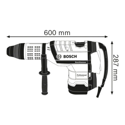 Bosch GBH 12-52 DV Borhammer med SDS max