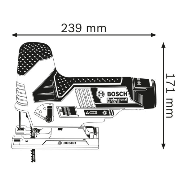 Bosch GST 12V-70 Professional Solo