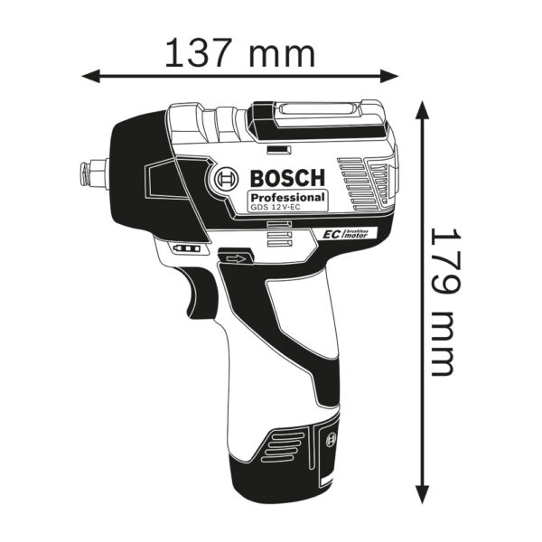Bosch GDS 12V-115 Professional Solo